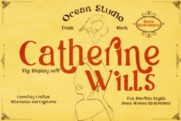 Catherine Wills Font