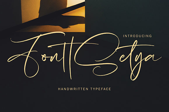 FonttSetya Font FonttSetya Font