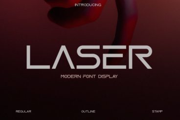Laser Font