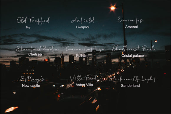 Sheffield Font