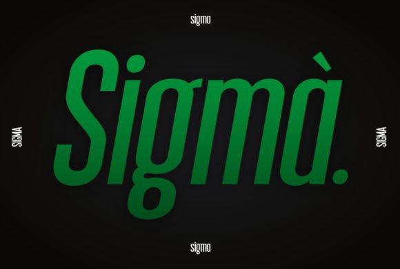 Sigma Font