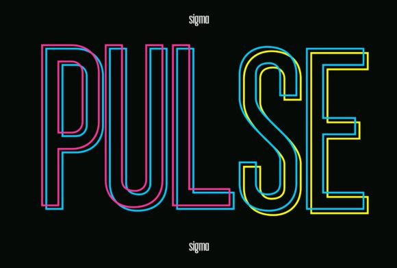 Sigma Font