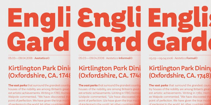 Aestetico Font Family