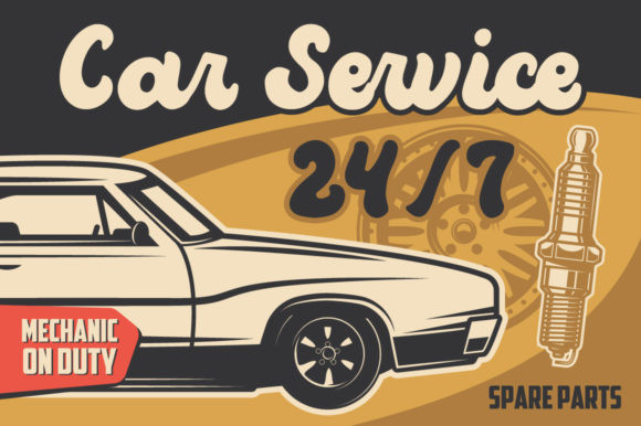 Vintage Rumble Font