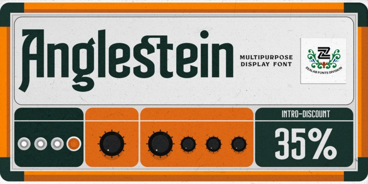 Anglestein Font