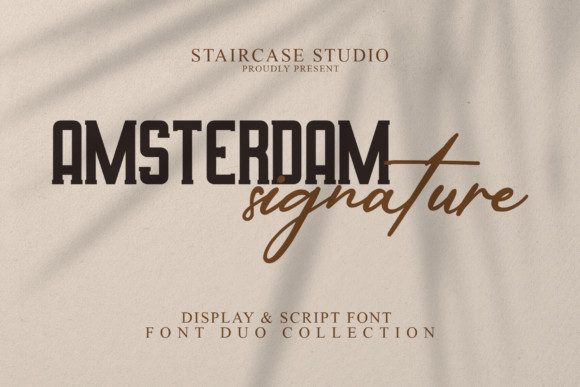 Amsterdam Signature Font Amsterdam Signature Font