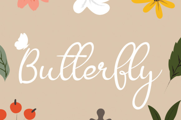 Butterfly Font