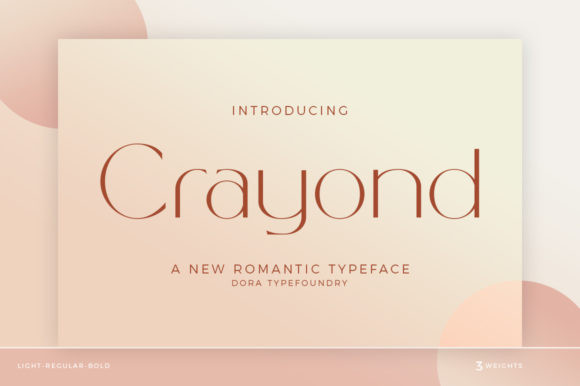 Crayond Font