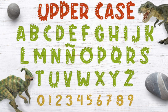 Dino Rush Font