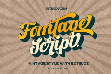 Fomtage Script Font