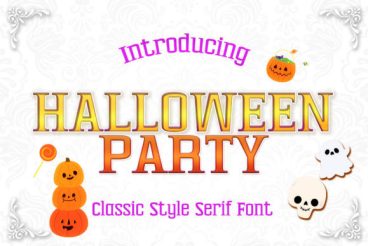 Halloween Party Font