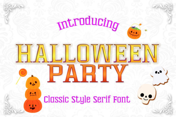 Halloween Party Font