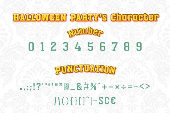 Halloween Party Font