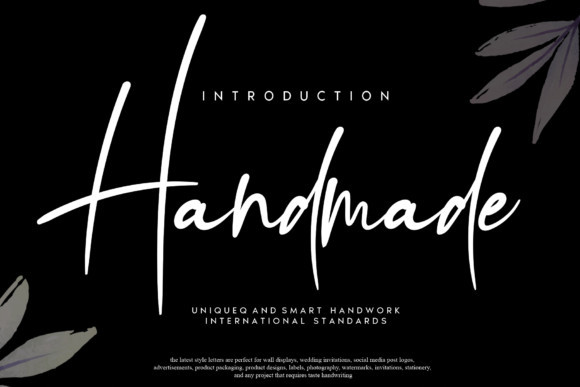 Handmade Font