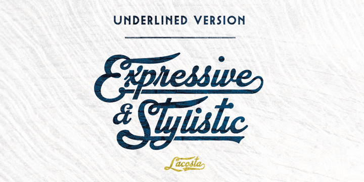 Lacosta Font