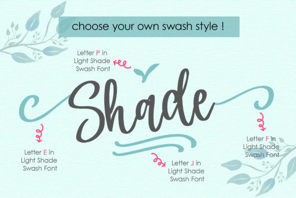 Light Shade Font