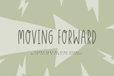 Moving Forward Font