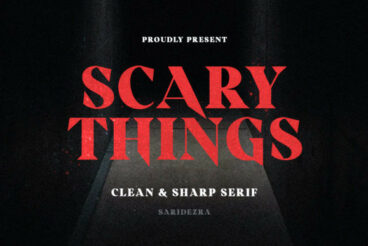 Scary Things Font