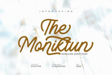 The Moniktun Font