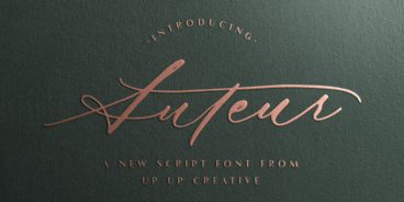 Auteur Font