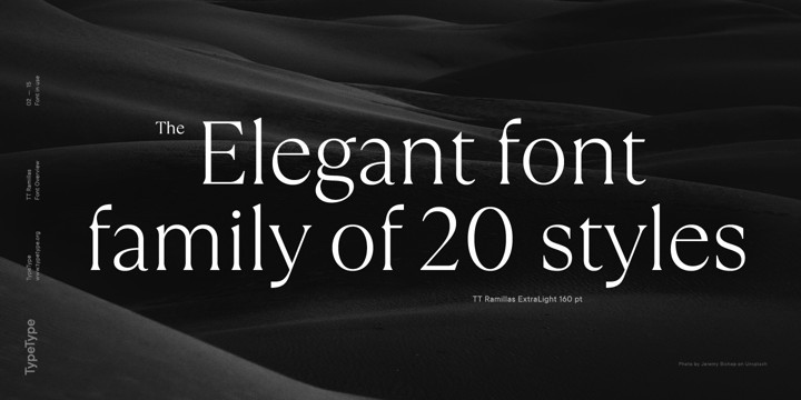 TT Ramillas Font TT Ramillas Font