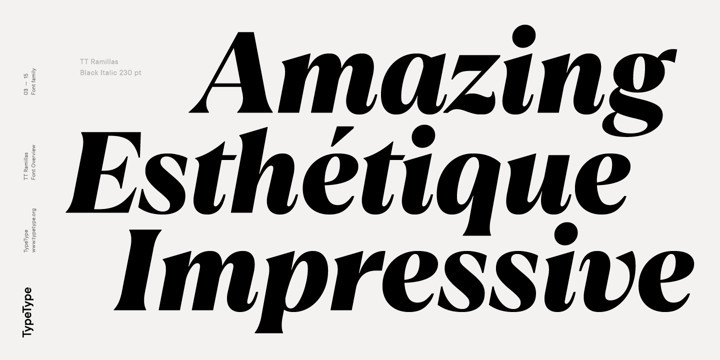 TT Ramillas Font