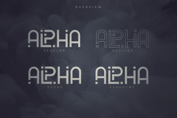 Alpha Font - Free Font