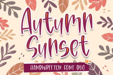 Autumn Sunset Font