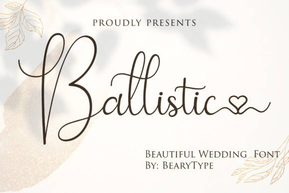 Ballistic Font Ballistic Font
