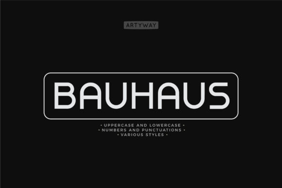 Bauhaus Font