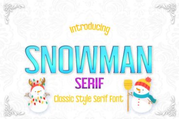 Snowman Font