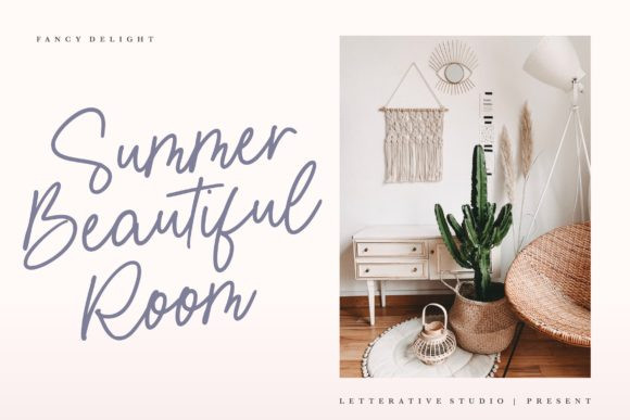 Fancy Delight Font