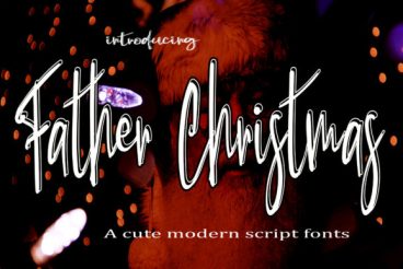 Father Christmas Font