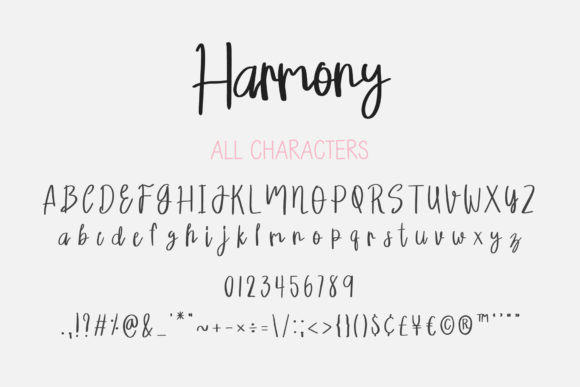 Harmony Font