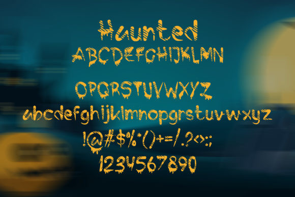 Haunted Font