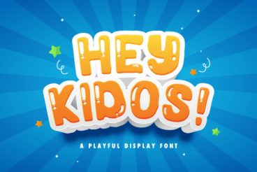 Hey Kidos Font