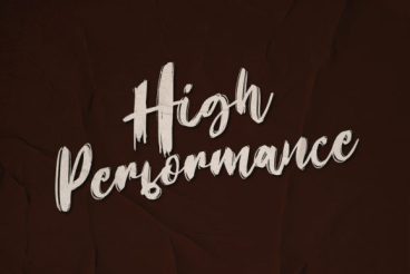 High Performance Font