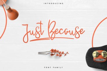 Just Because Font