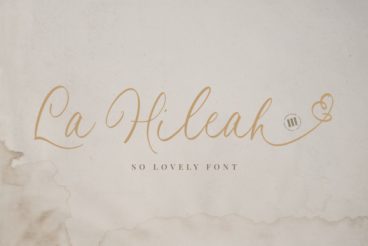 La Hileah Font