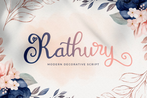 Rathury Font Rathury Font