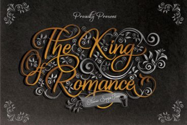 The King of Romance Font