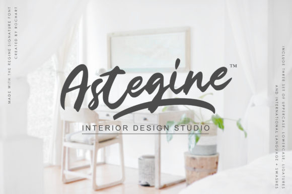 The Regine Font