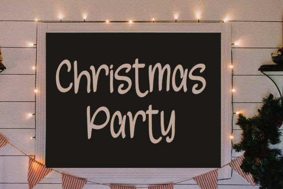 Afternoon Christmas Font