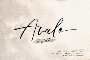 Avalo Font