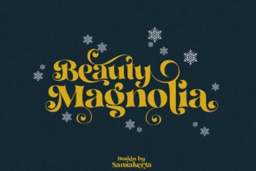 Beauty Magnolia Font