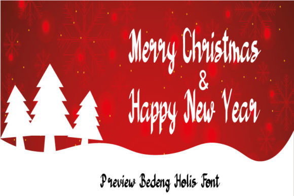 Bedeng Holis Font