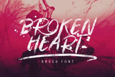 Broken Heart Font