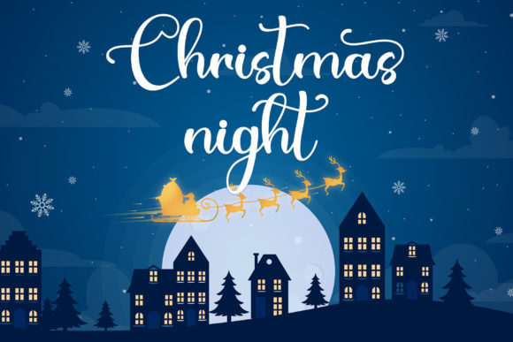 Christmas Bear Font Christmas Bear Font