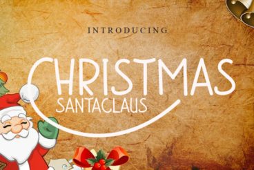 Christmas Santaclaus Font