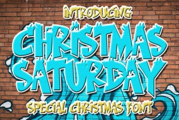 Christmas Saturday Font